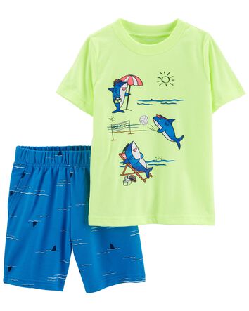 Best Friends Tee and Shorts Set Carters P000551660 Carters Boys 2T-5T 2-Pc 